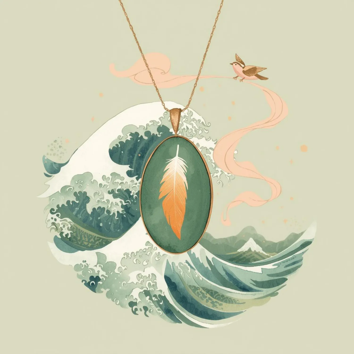 Vagues Intérieures : un collier totem pour accueillir ses émotions
